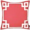 Homeroots Red & White Geometric Decorative Throw Pillow Cover 18 x 18 in. 355321 - alternate 6